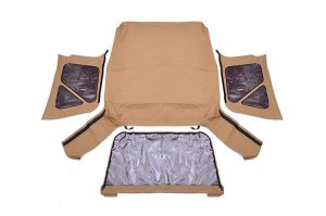 Jeep Wrangler Soft Top - Rough Country - Full Doors - Spice - '97-'06